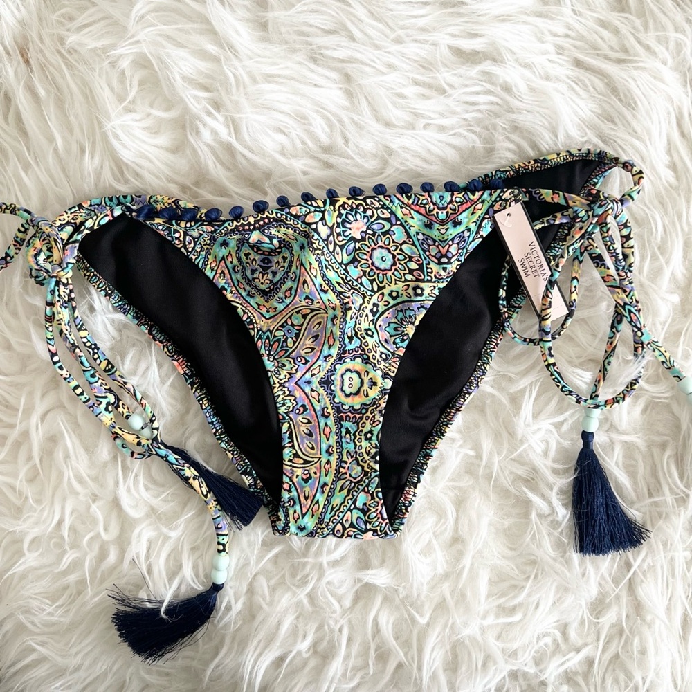 Victoria's Secret Teeny Bikini Bottom in Mosaic Garden